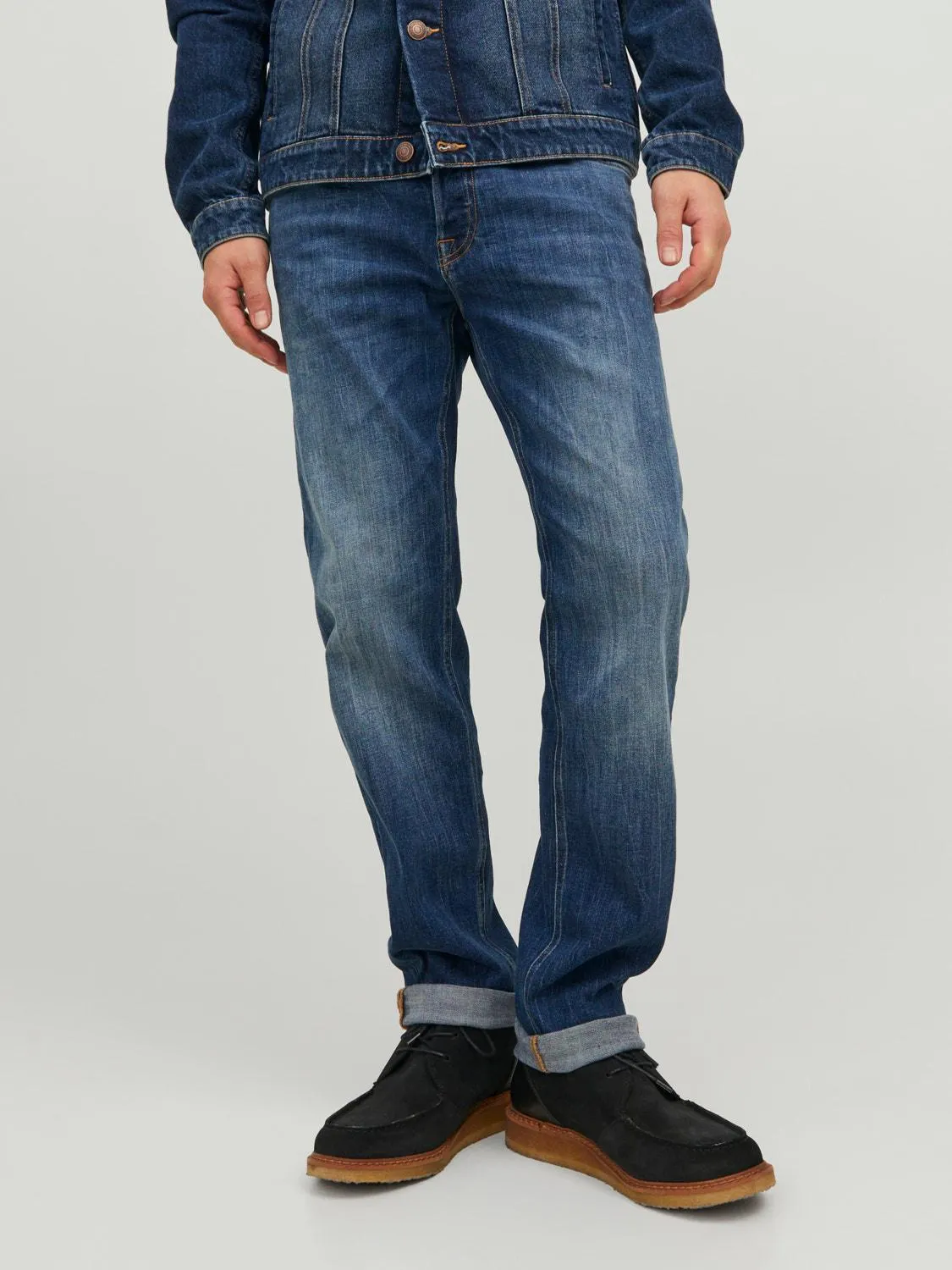 JJIMIKE JJORIGINAL AM 355 Wide fit jeans
