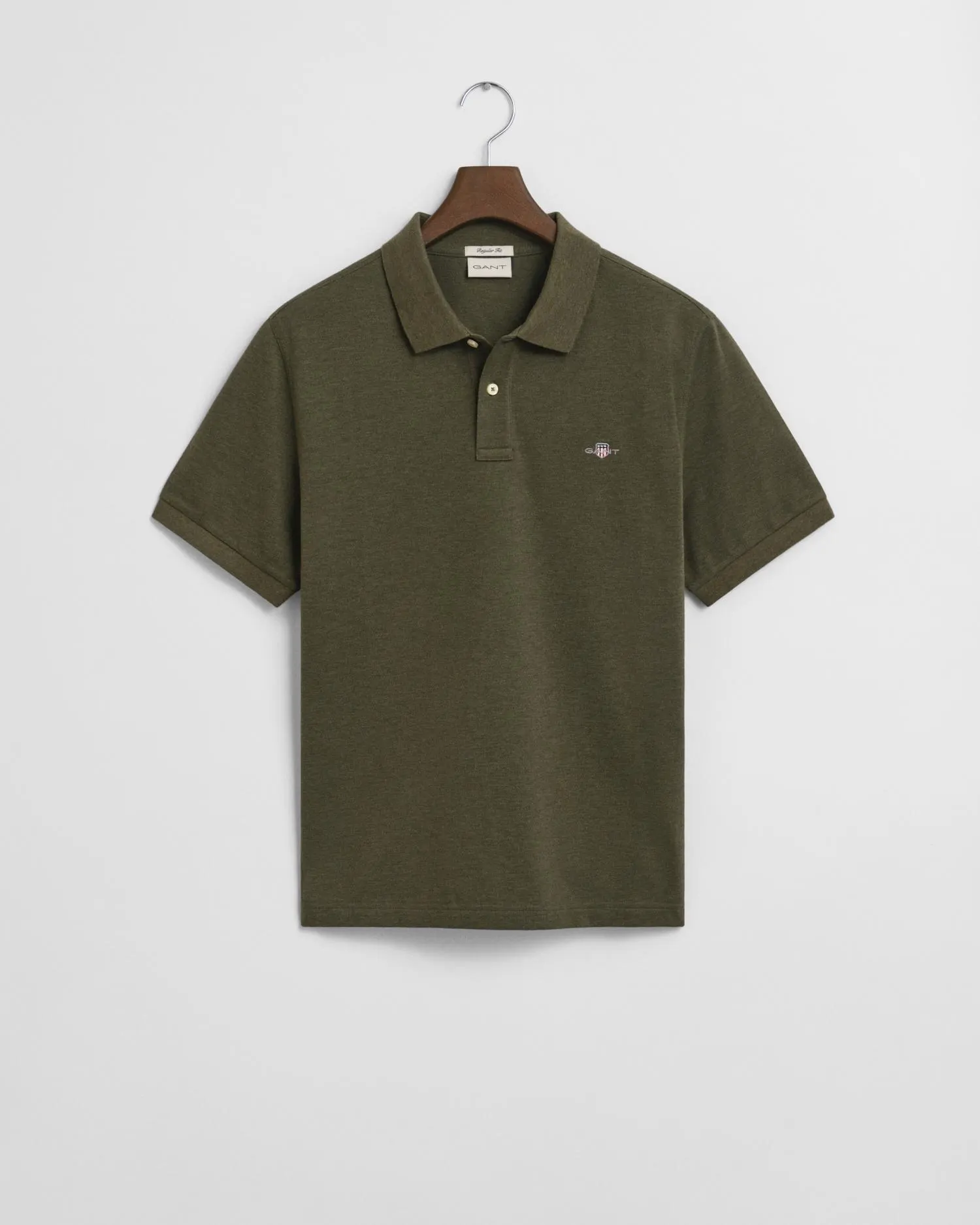 Klassisk piquéskjorte i regular fit