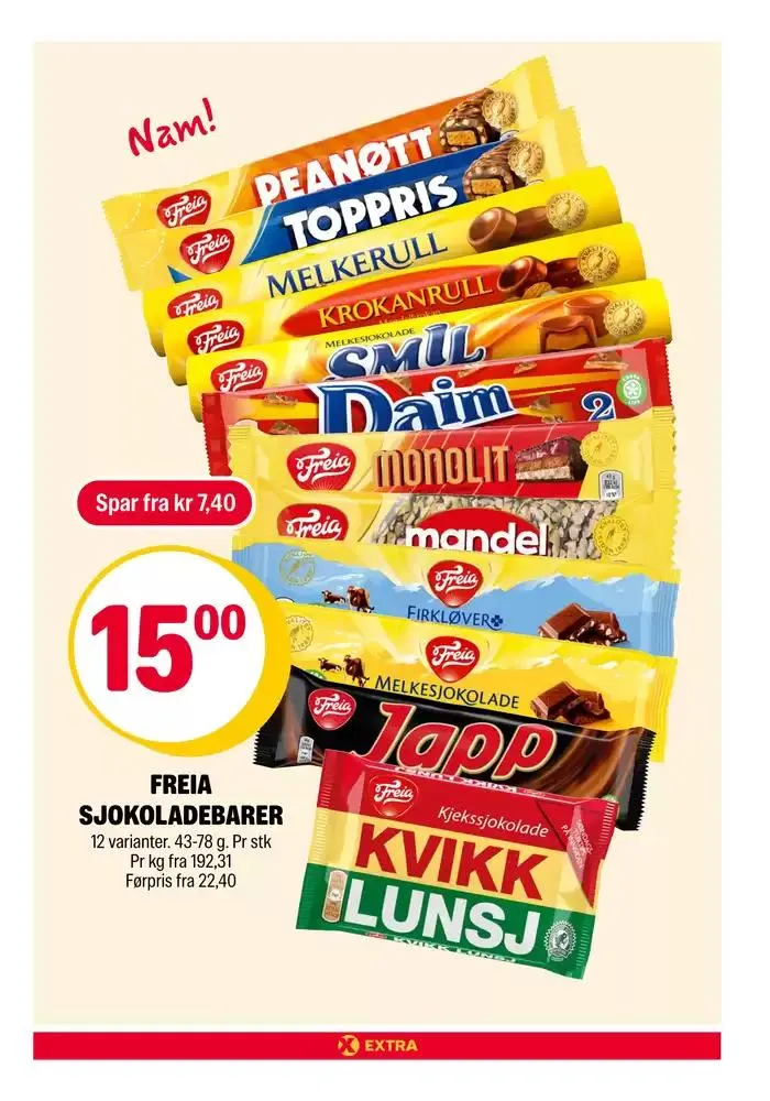 Aktuelle spesialkampanjer fra 24. februar til 2. mars 2025 - kundeavisside 27