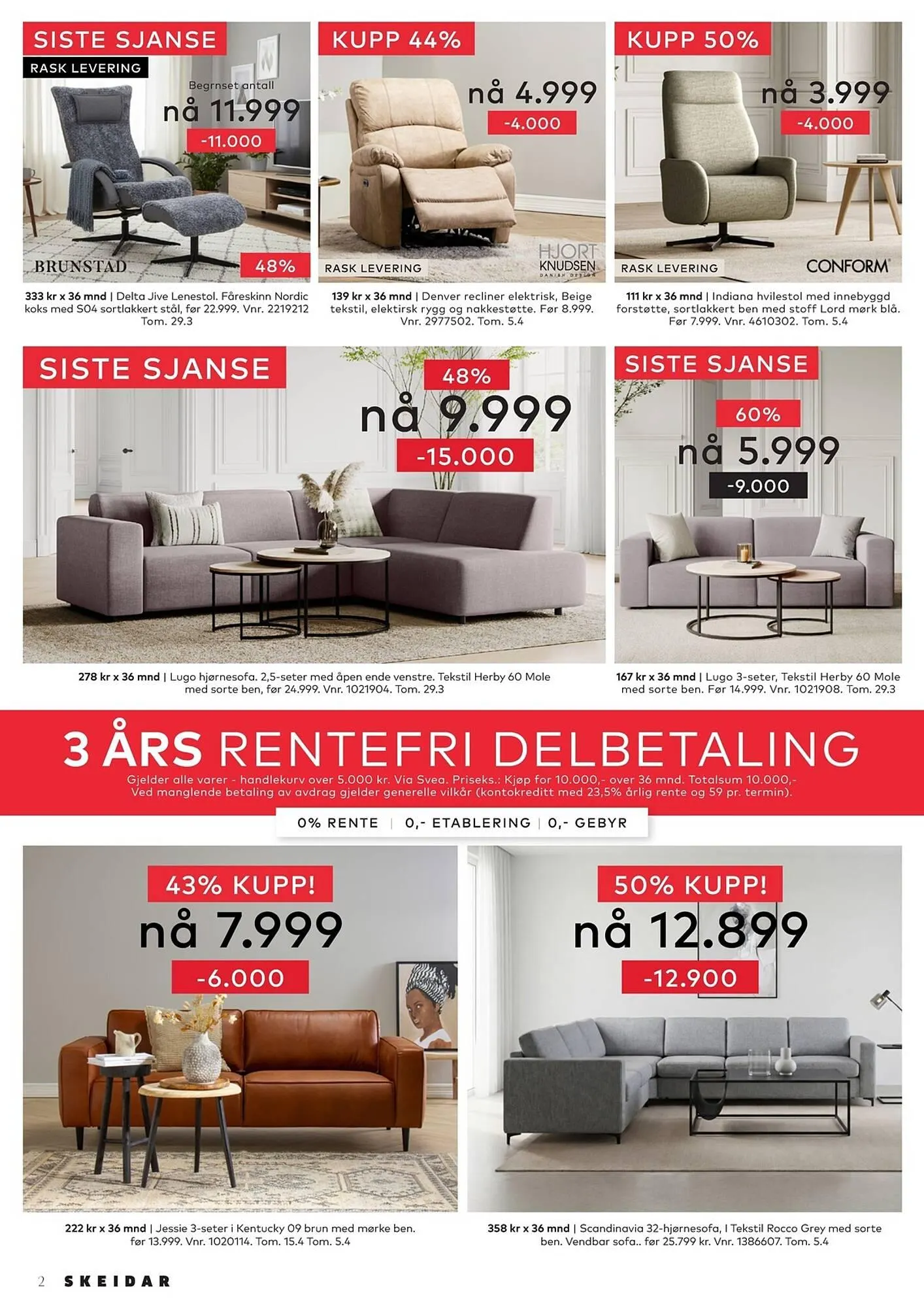 Skeidar kundeavis fra 30. mars til 15. april 2026 - kundeavisside 2