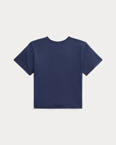 Logo Crest Cotton Jersey T-Shirt