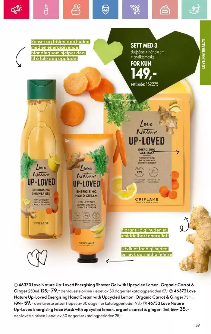 ORIFLAME Kundeavis fra 28. januar til 11. februar 2025 - kundeavisside 159