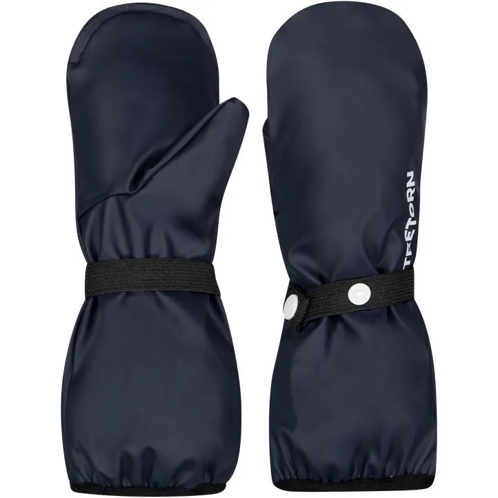 Wings Fleece Mittens, votter barn, Mørk blå