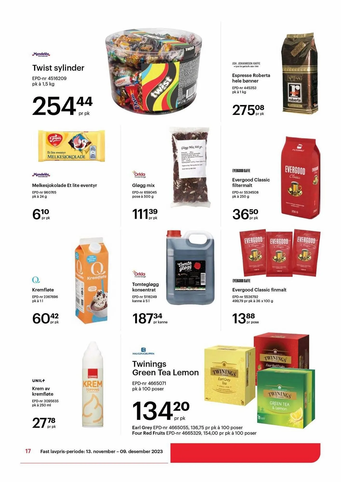 Storcash Kundeavis fra 13. november til 9. desember 2023 - kundeavisside 17