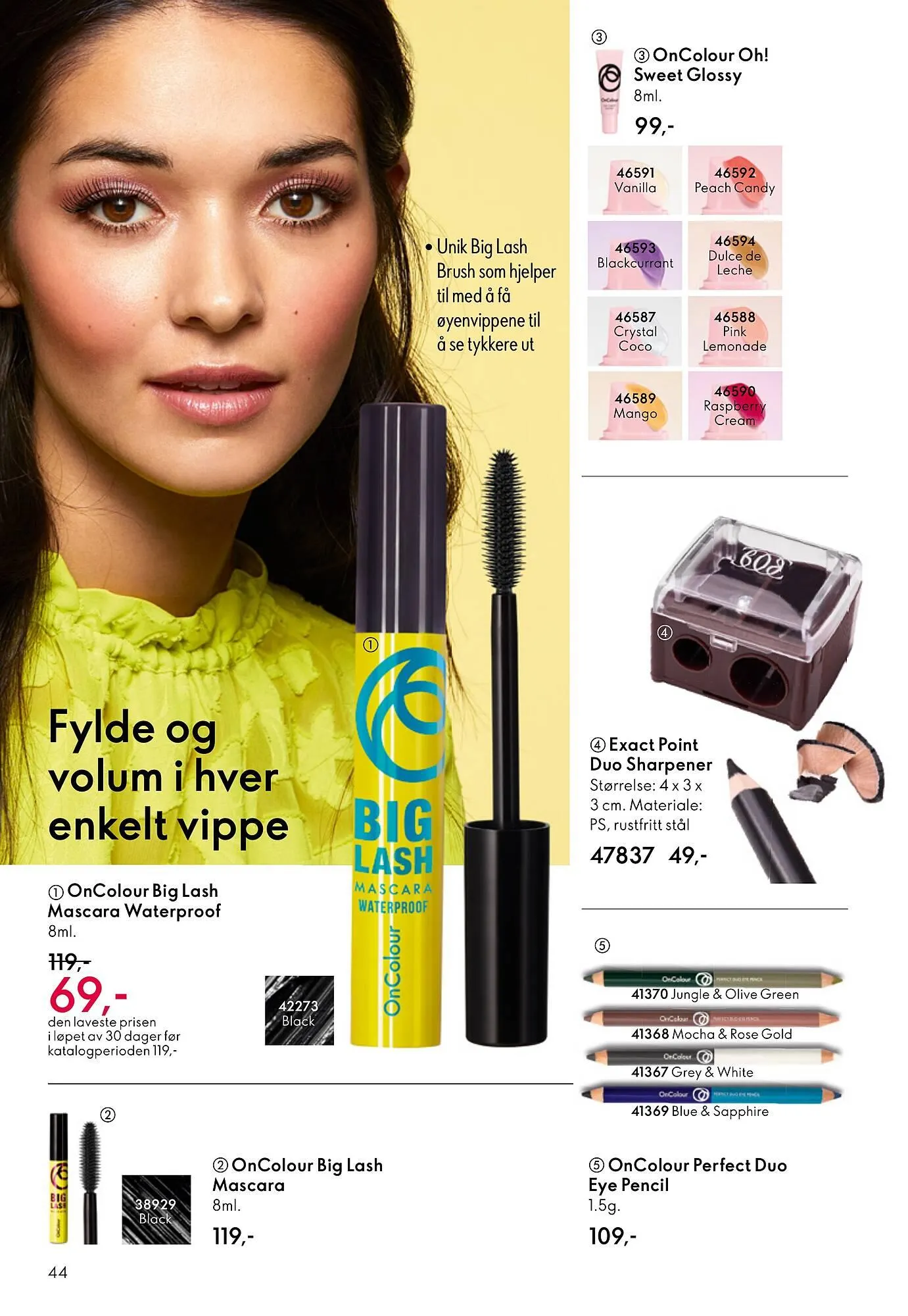 Oriflame katalog fra 29. oktober til 18. november 2025 - kundeavisside 44