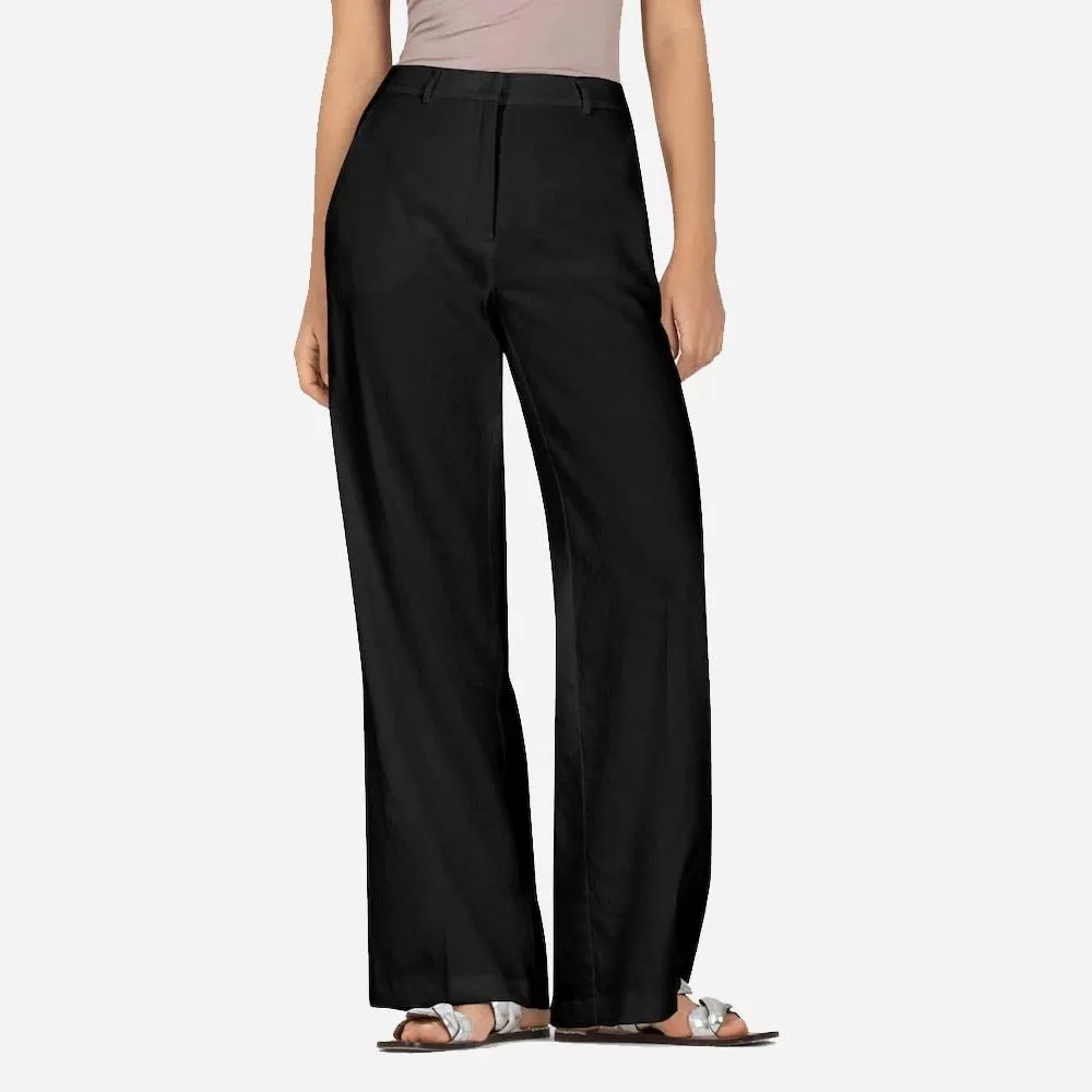 Mira Linen - Black-Blue