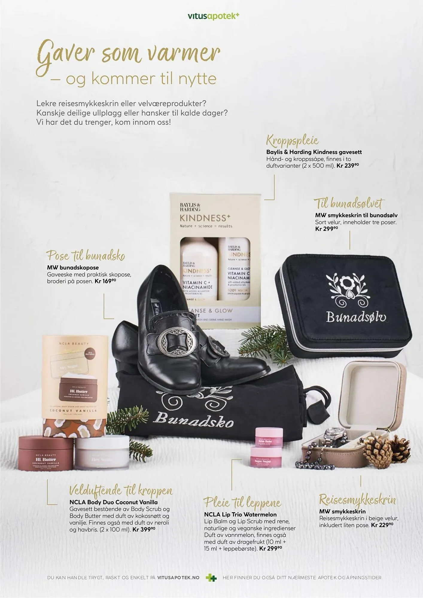 Vitusapotek kundeavis fra 19. november til 4. januar 2026 - kundeavisside 18