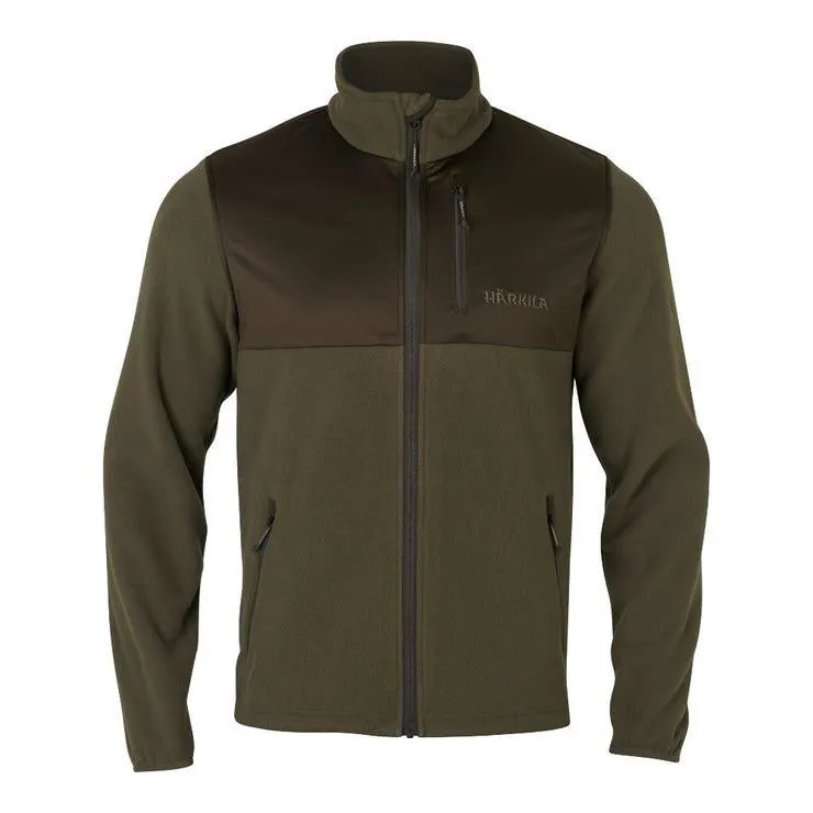 Härkila Steinn fleecejakke, light willow green