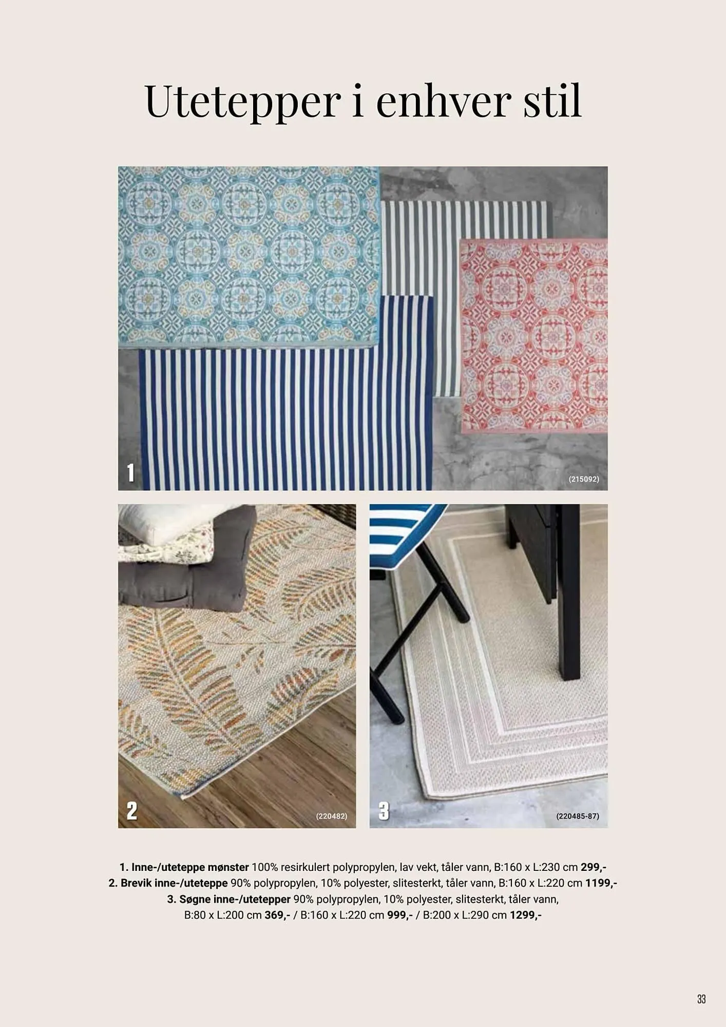 Europris kundeavis fra 10. april til 1. juli 2026 - kundeavisside 33