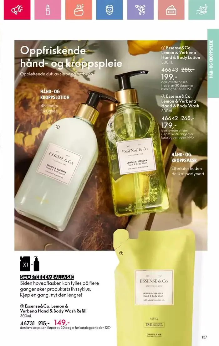 ORIFLAME Kundeavis fra 4. februar til 18. februar 2025 - kundeavisside 137