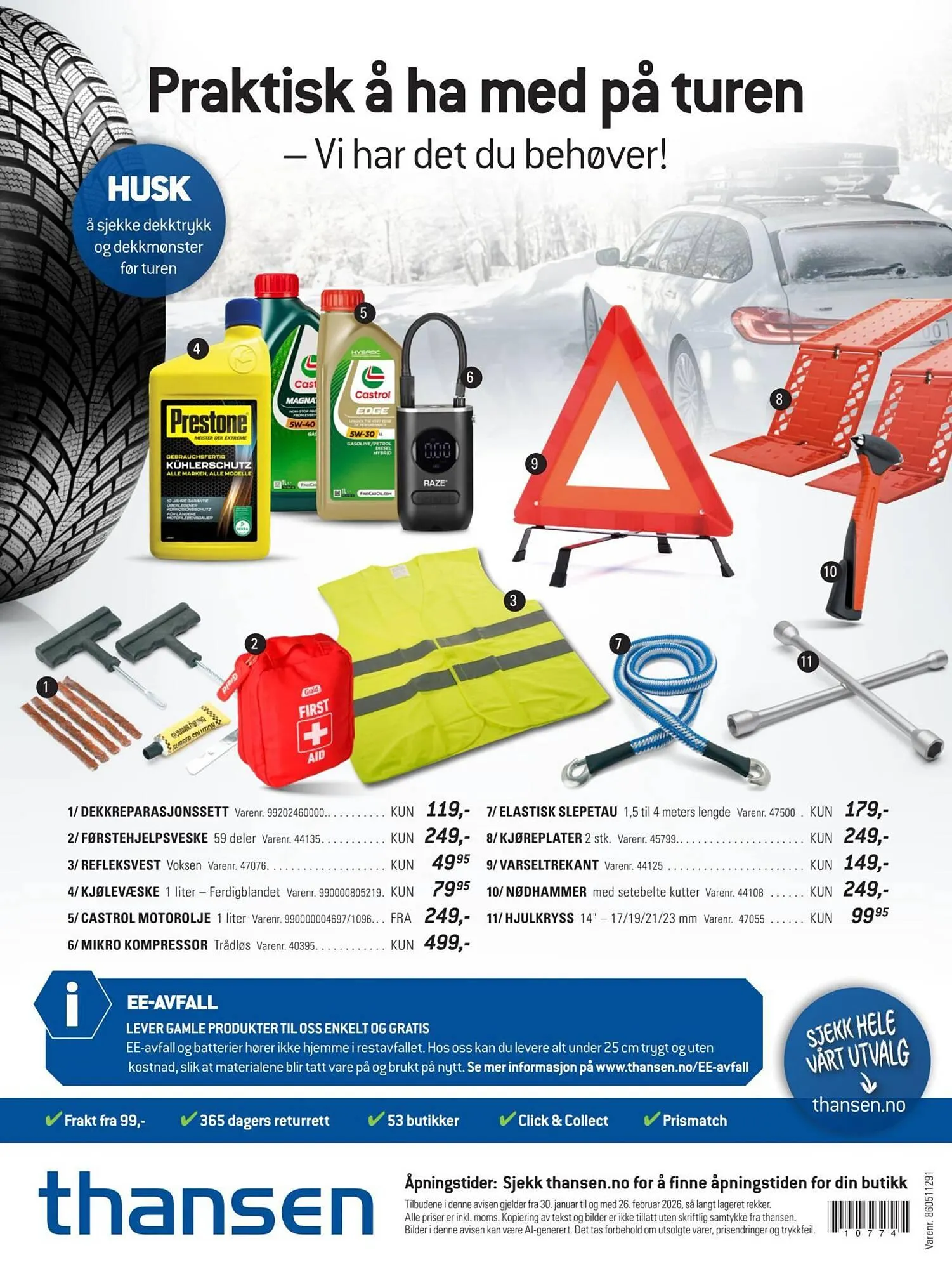Thansen kundeavis fra 30. januar til 27. februar 2026 - kundeavisside 24