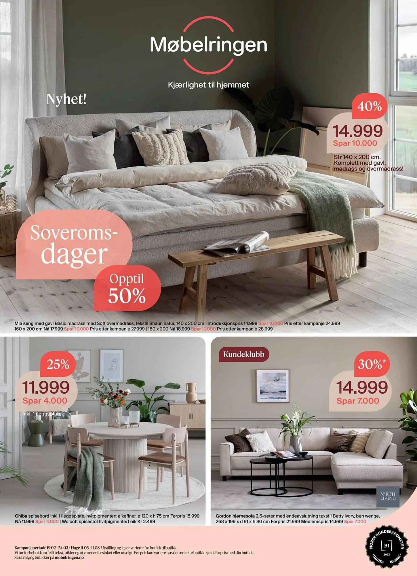 Møbelringen Kundeavis fra 10. mars til 24. mars 2024 - kundeavisside 