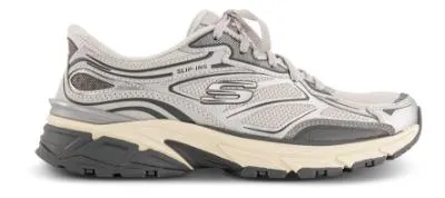 Skechers Slip-ins Stamina Sport Sneaker Sølv 150710