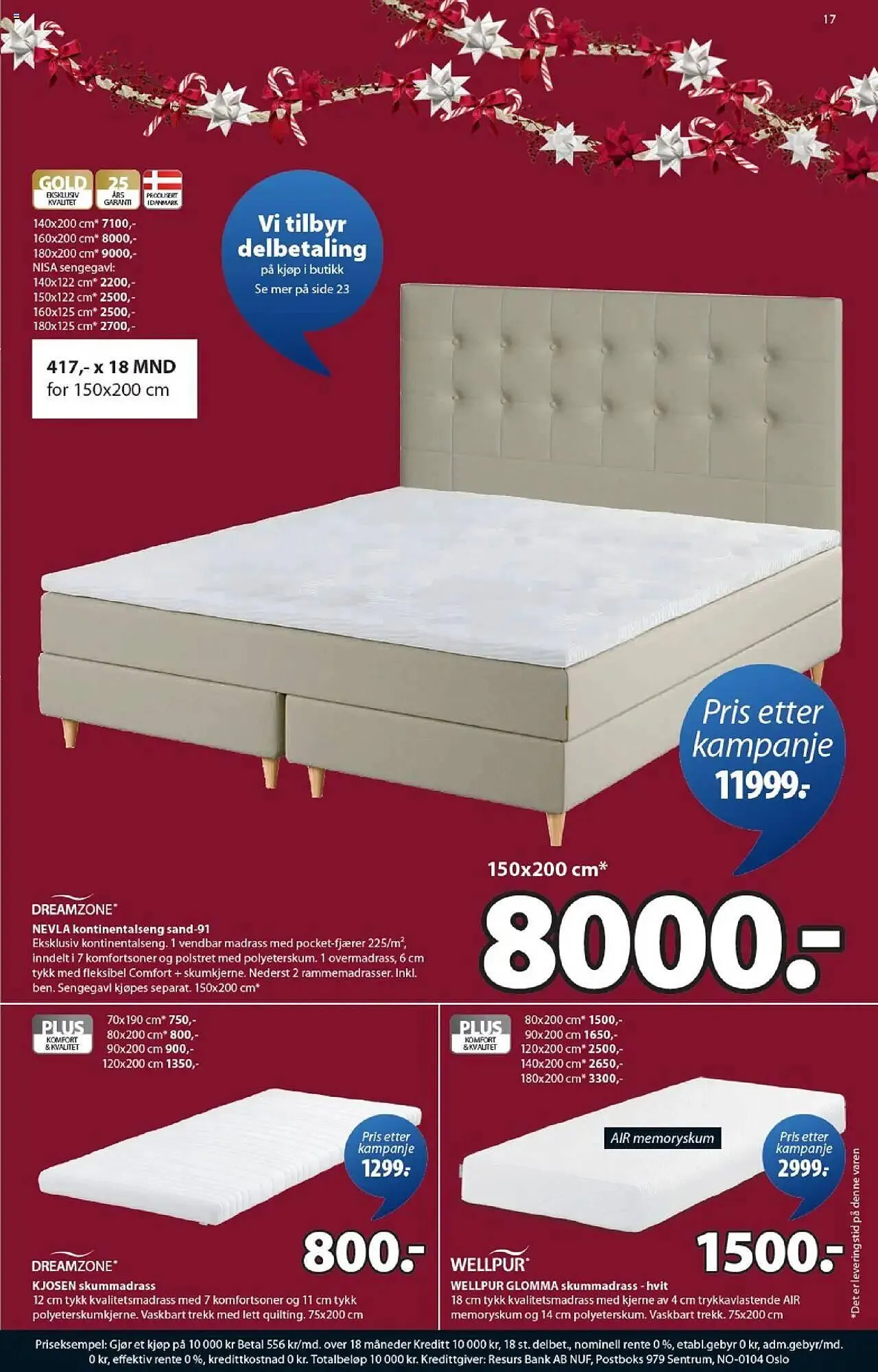 JYSK kundeavis fra 20. oktober til 1. november 2025 - kundeavisside 17