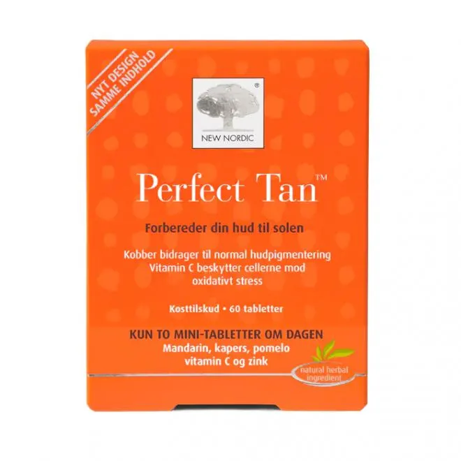 New nordic skin care perfect tan 60 tab