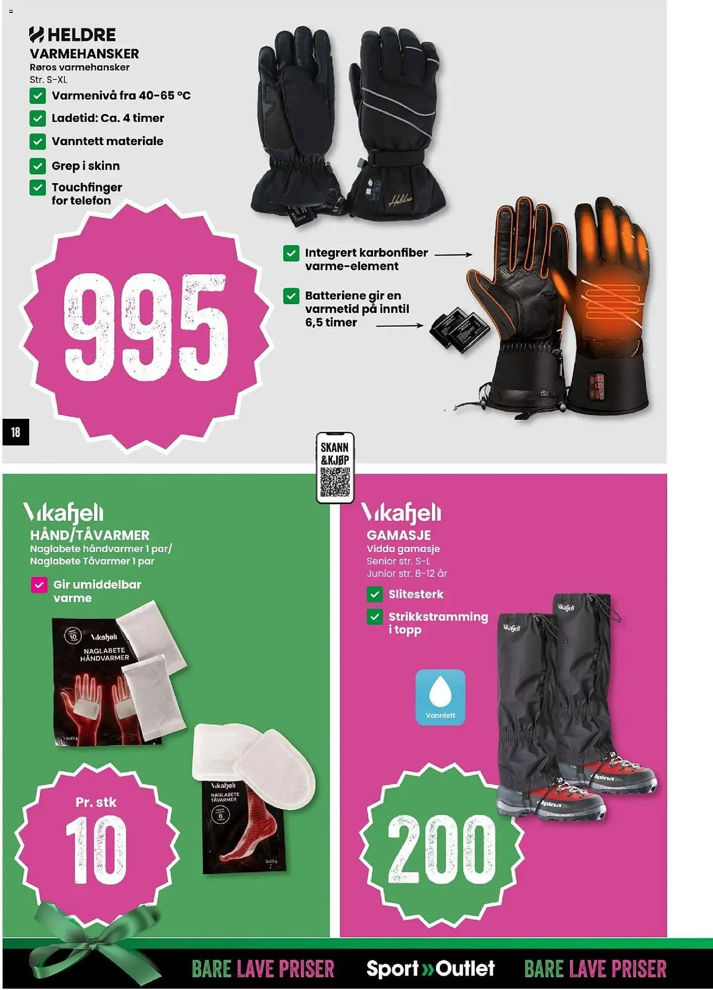 Sport Outlet kundeavis fra 2. desember til 24. desember 2025 - kundeavisside 18