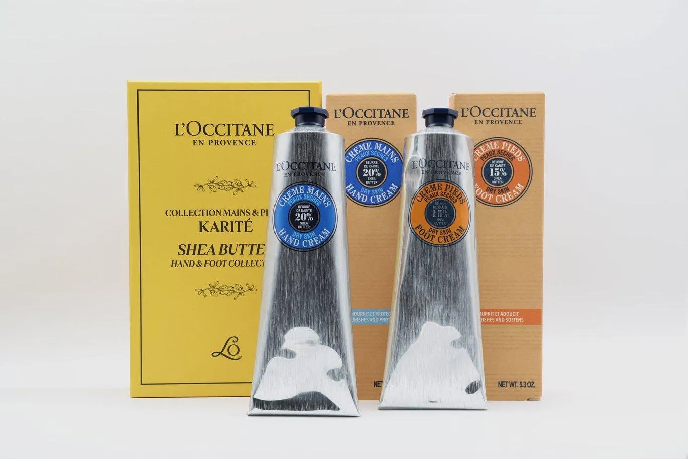 L'Occitane en Provence Shea Duo Hand & Foot Cream Gavesett (Verdi 598,-)