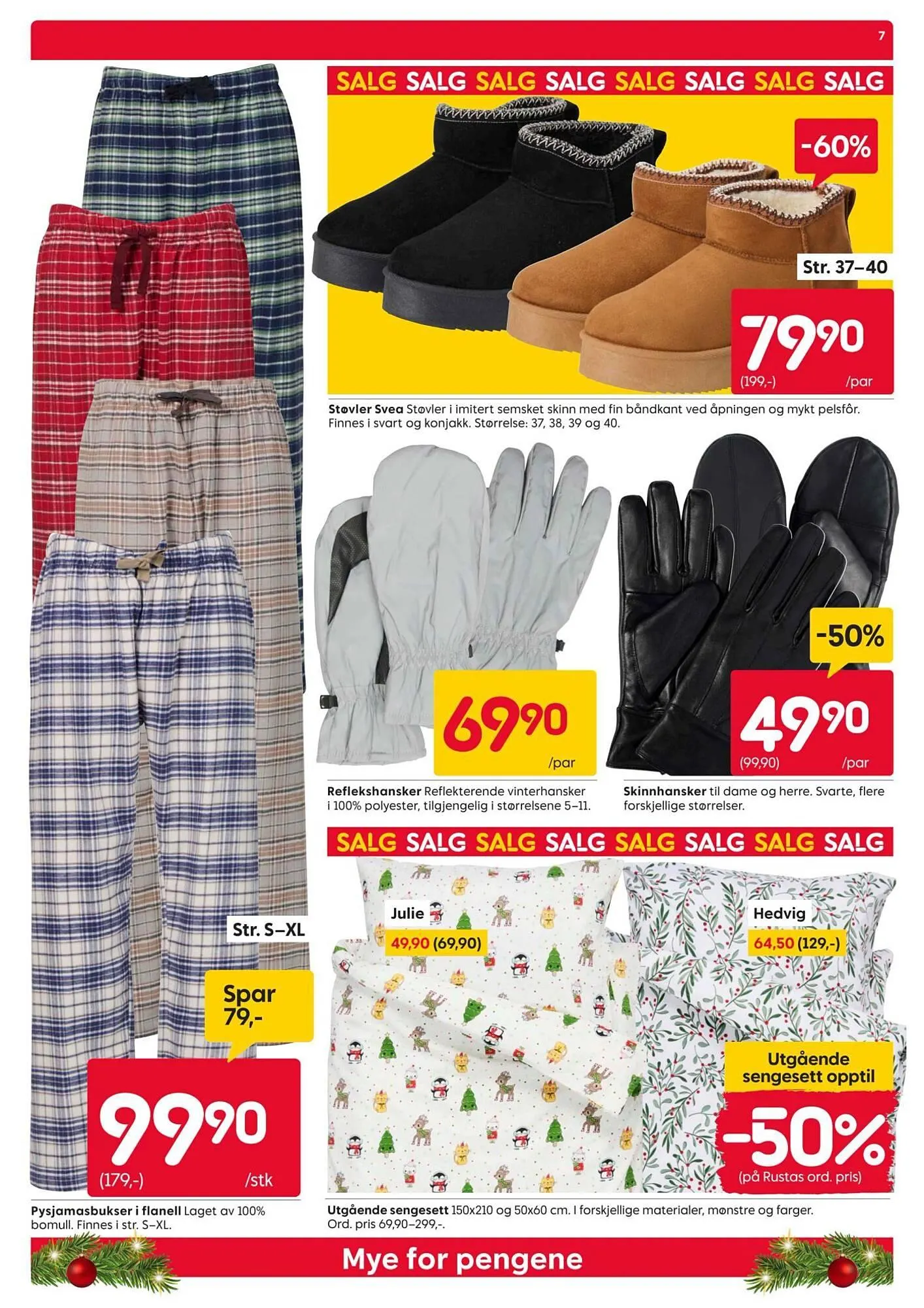 Rusta kundeavis fra 24. desember til 5. januar 2026 - kundeavisside 7