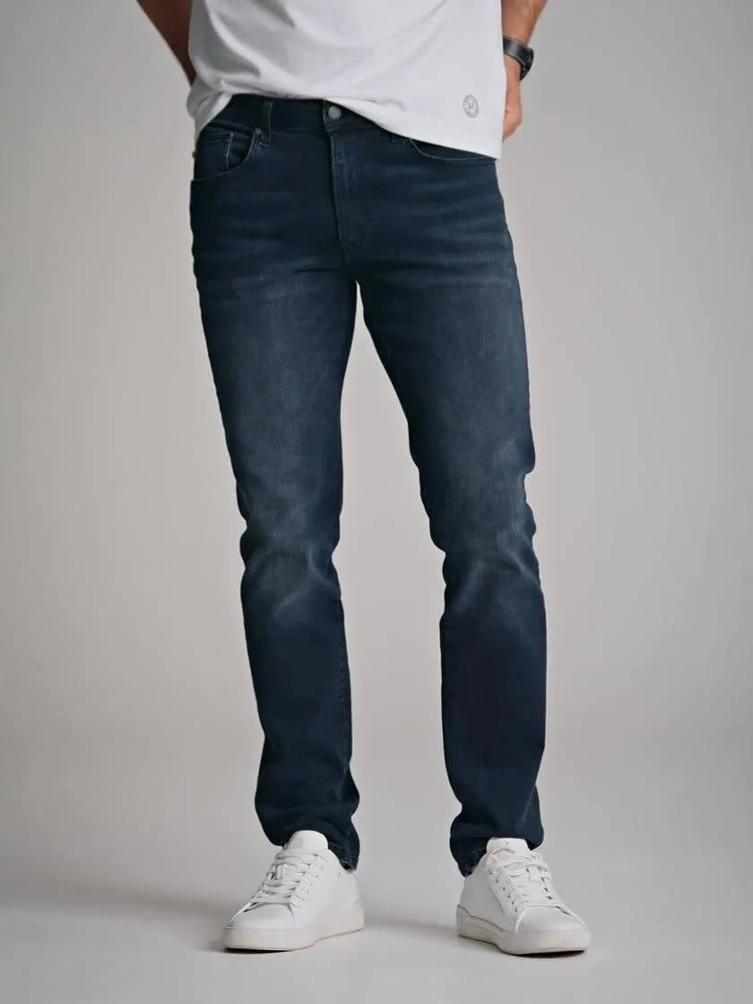 Slim Steve BlueBlack Stretch Jeans