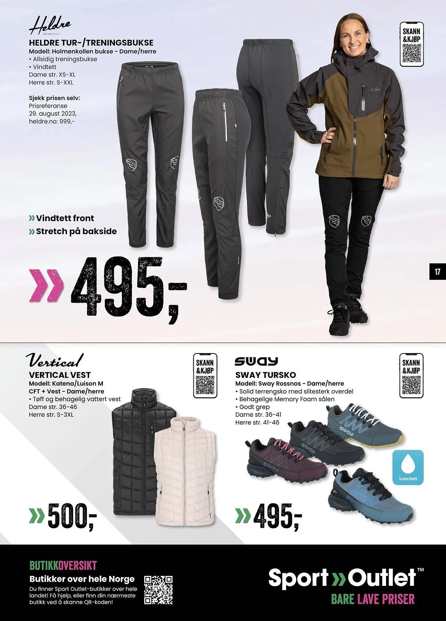 Sport Outlet Kundeavis fra 11. september til 23. september 2023 - kundeavisside 17