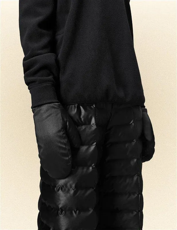Bator Puffer Mittens Black