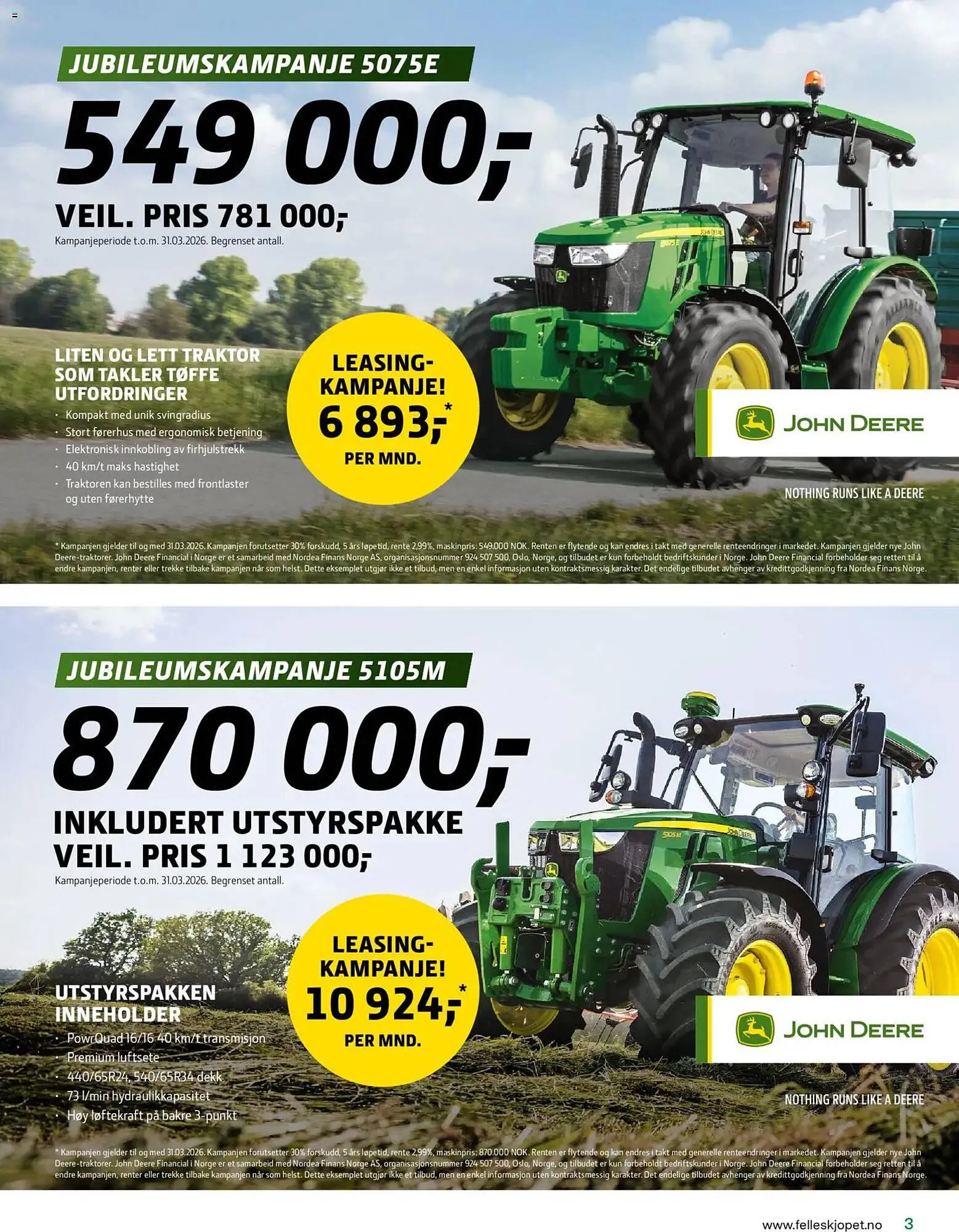 Felleskjøpet kundeavis fra 18. mars til 31. desember 2026 - kundeavisside 3