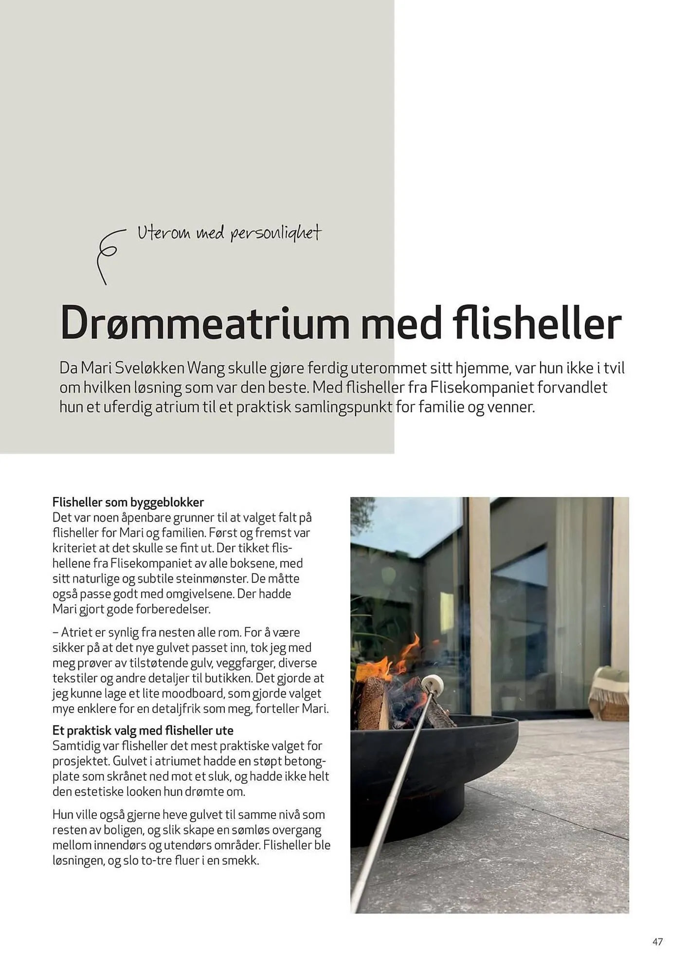 Flisekompaniet Kundeavis fra 2. juli til 31. desember 2026 - kundeavisside 47