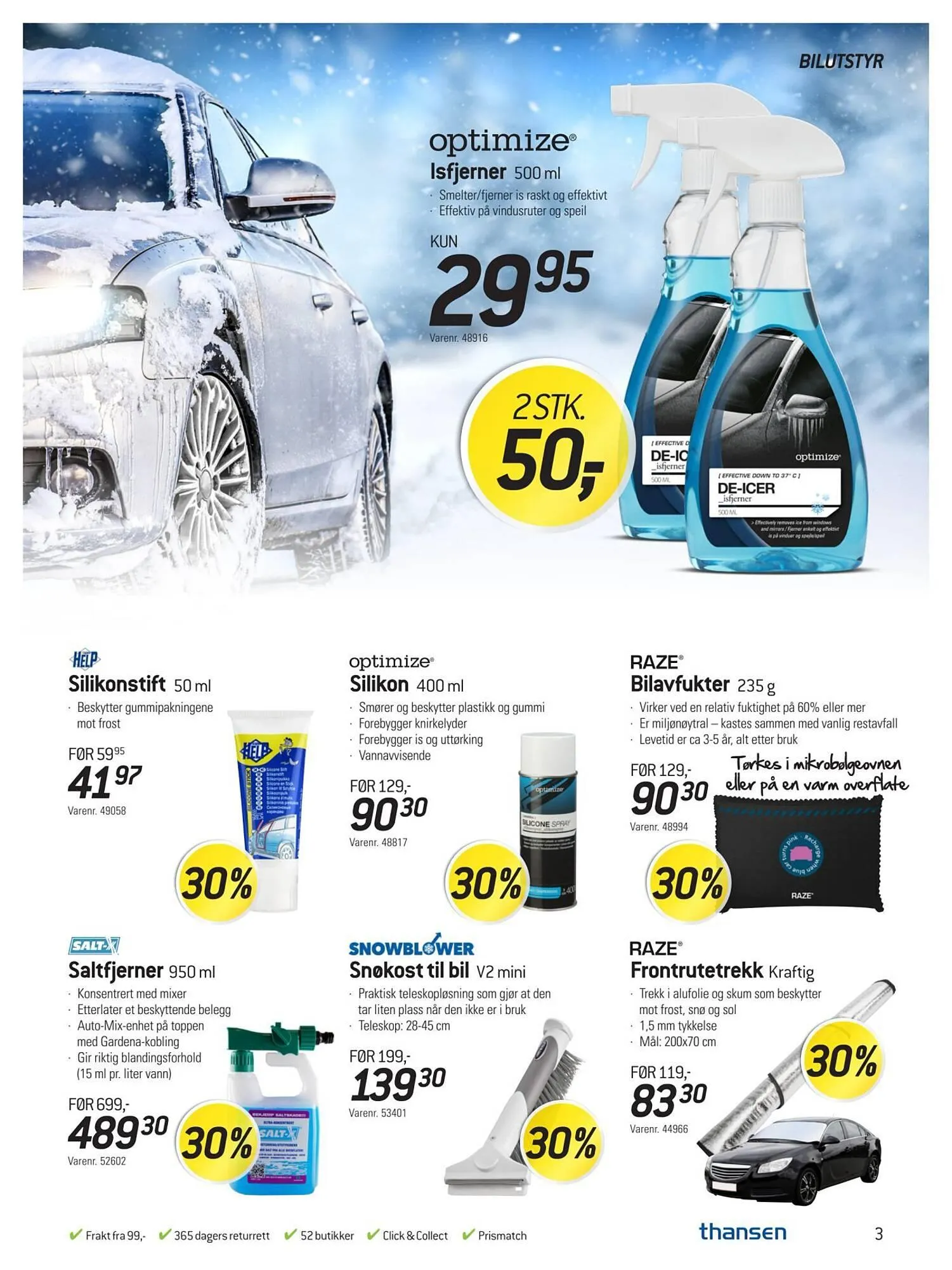 Thansen kundeavis fra 1. november til 30. november 2025 - kundeavisside 3