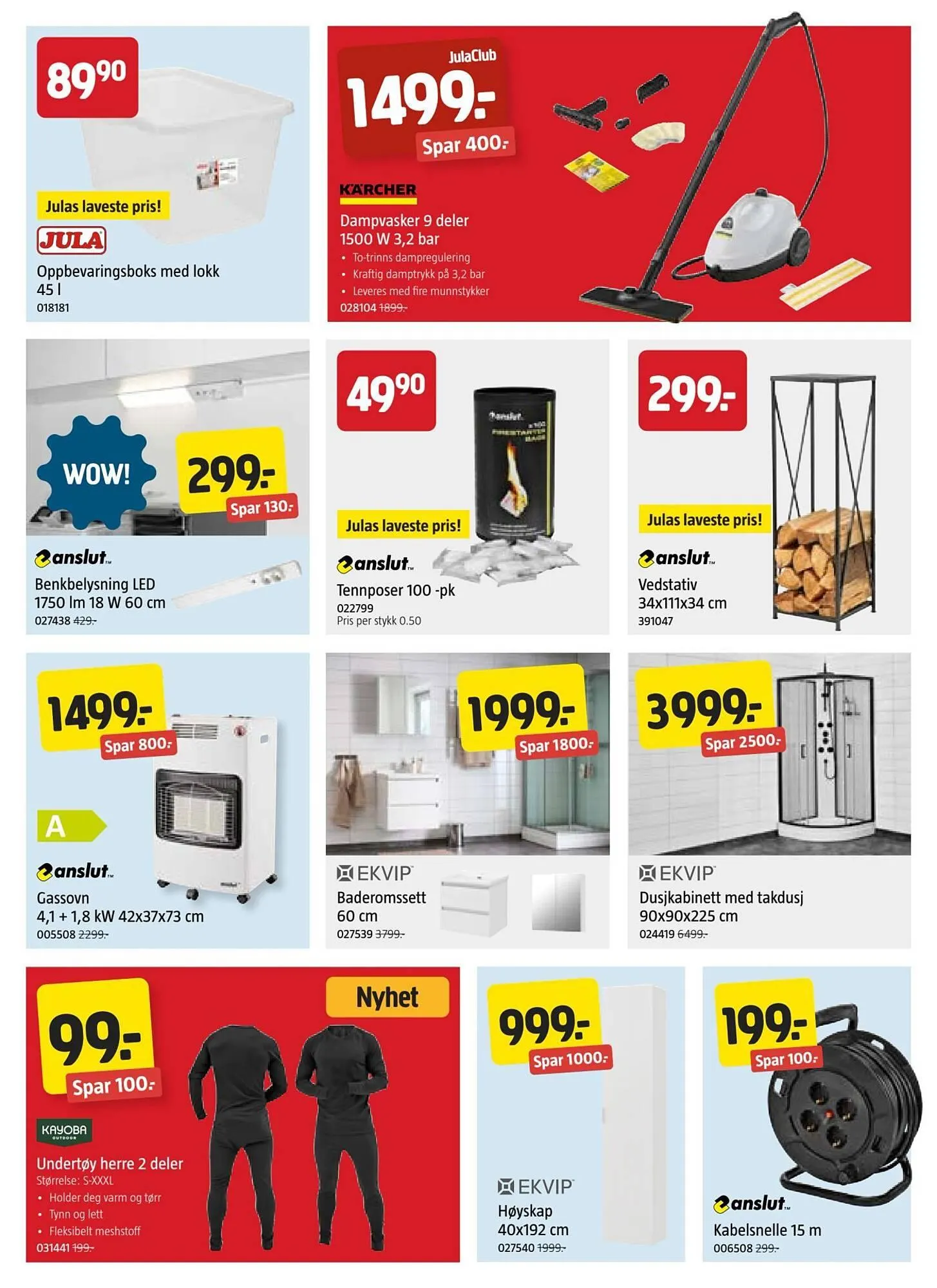 Jula kundeavis fra 15. januar til 29. januar 2026 - kundeavisside 9