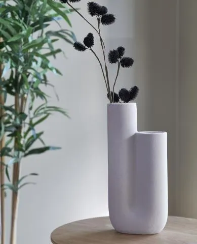 Vase keramikk Beige 28cm