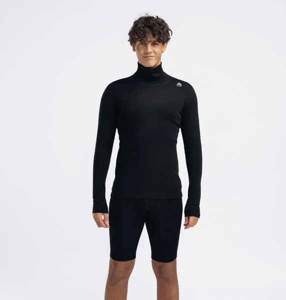 WarmWool Roll Neck M's Jet Black