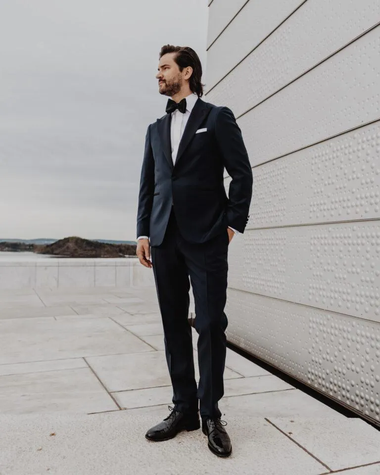 Capri Peak-lapel Tux – Marine