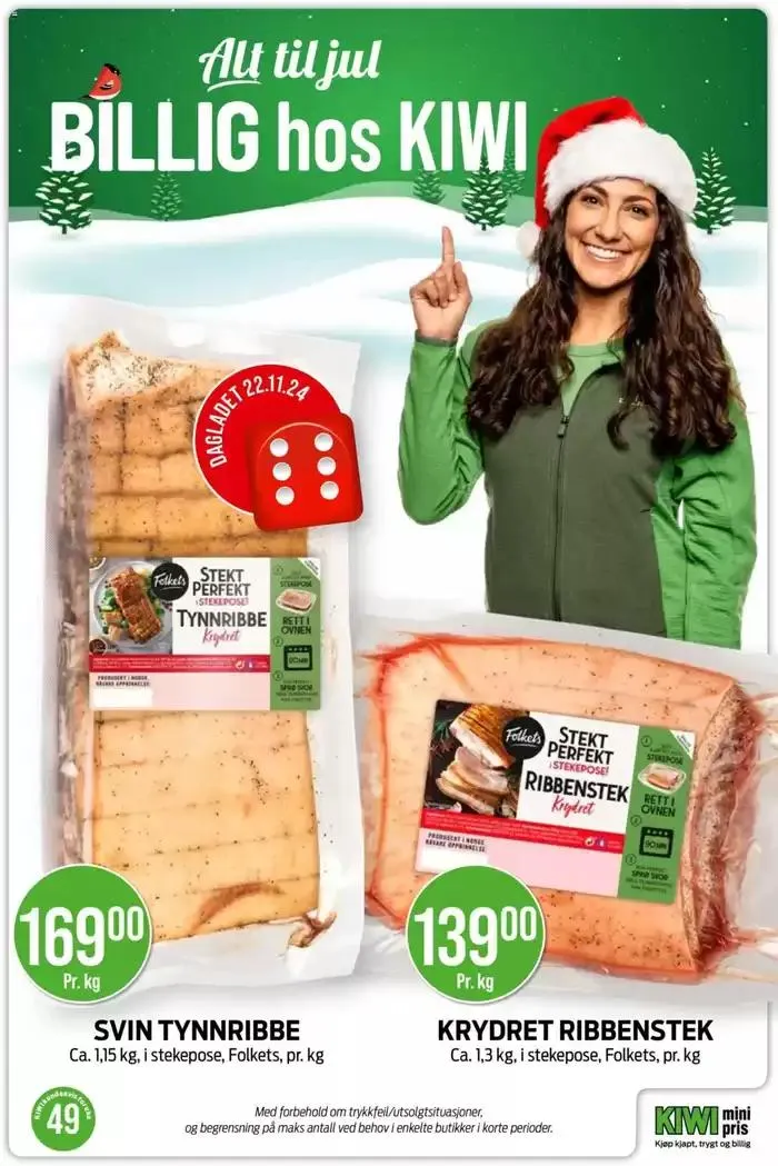 Kiwi Kundeavis fra 2. desember til 8. desember 2024 - kundeavisside 3