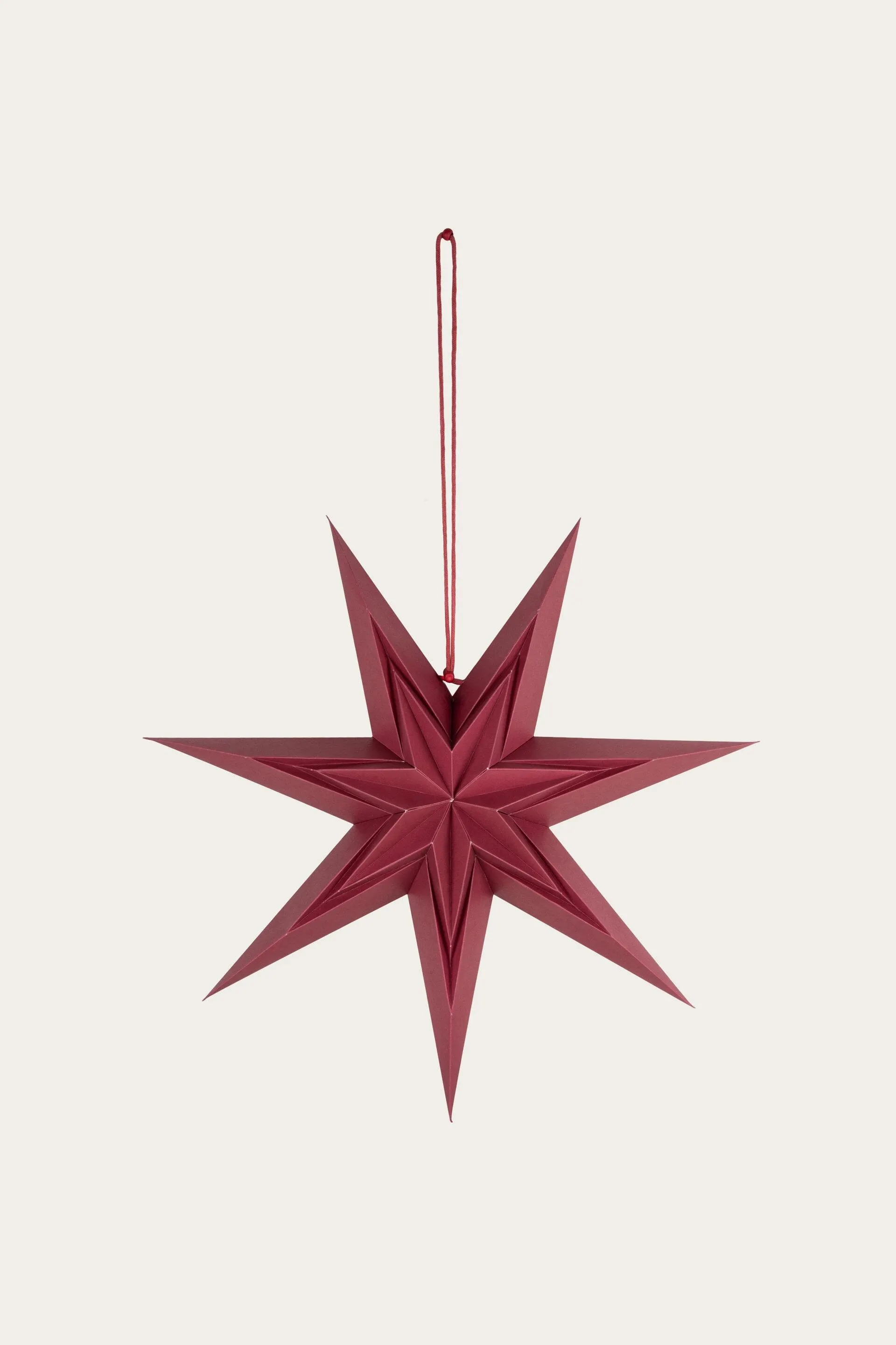 Adventsstjerne Blinka burgunder | Interiør på nett | Lagerhaus.no