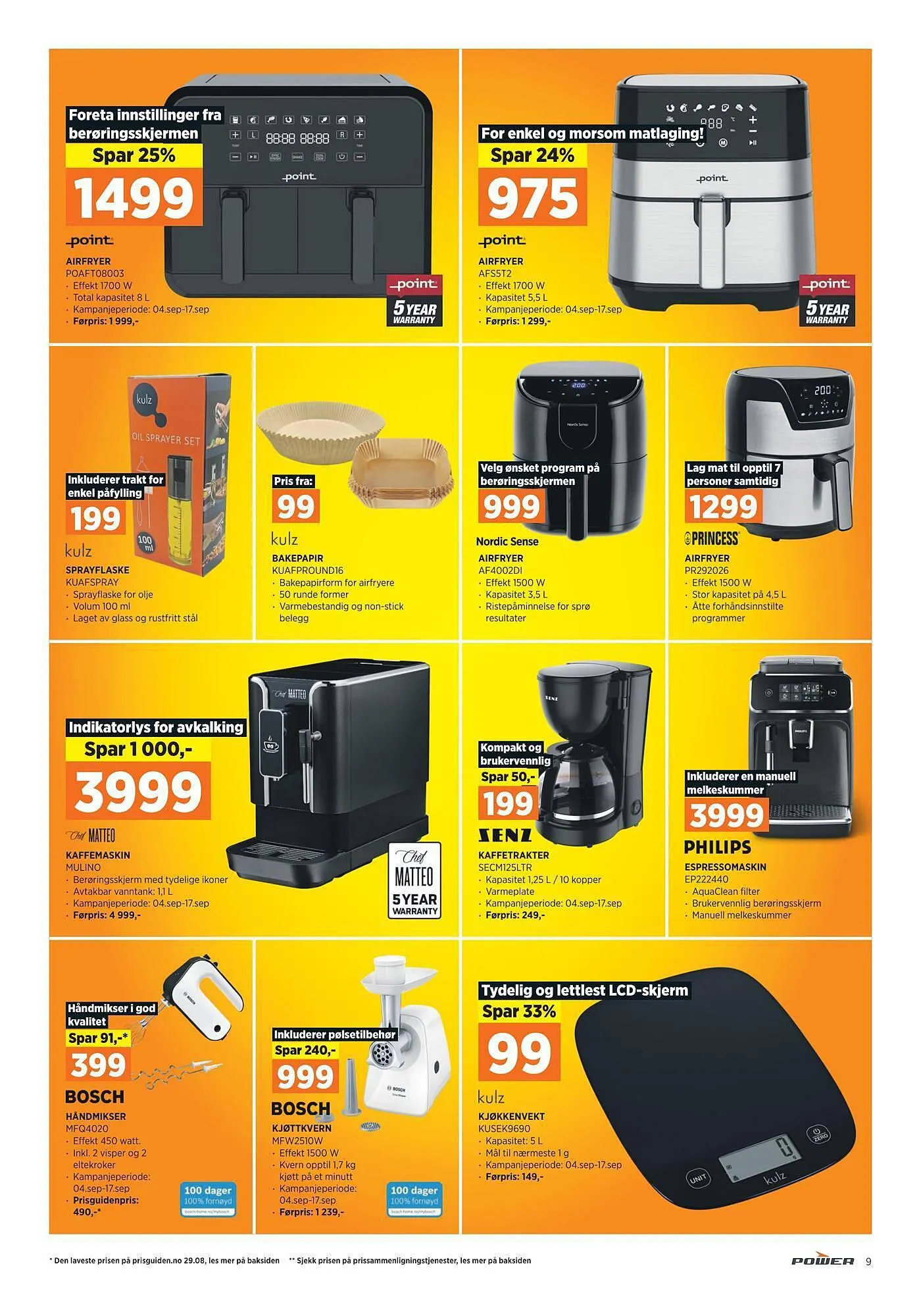 POWER Kundeavis fra 10. september til 17. september 2023 - kundeavisside 9