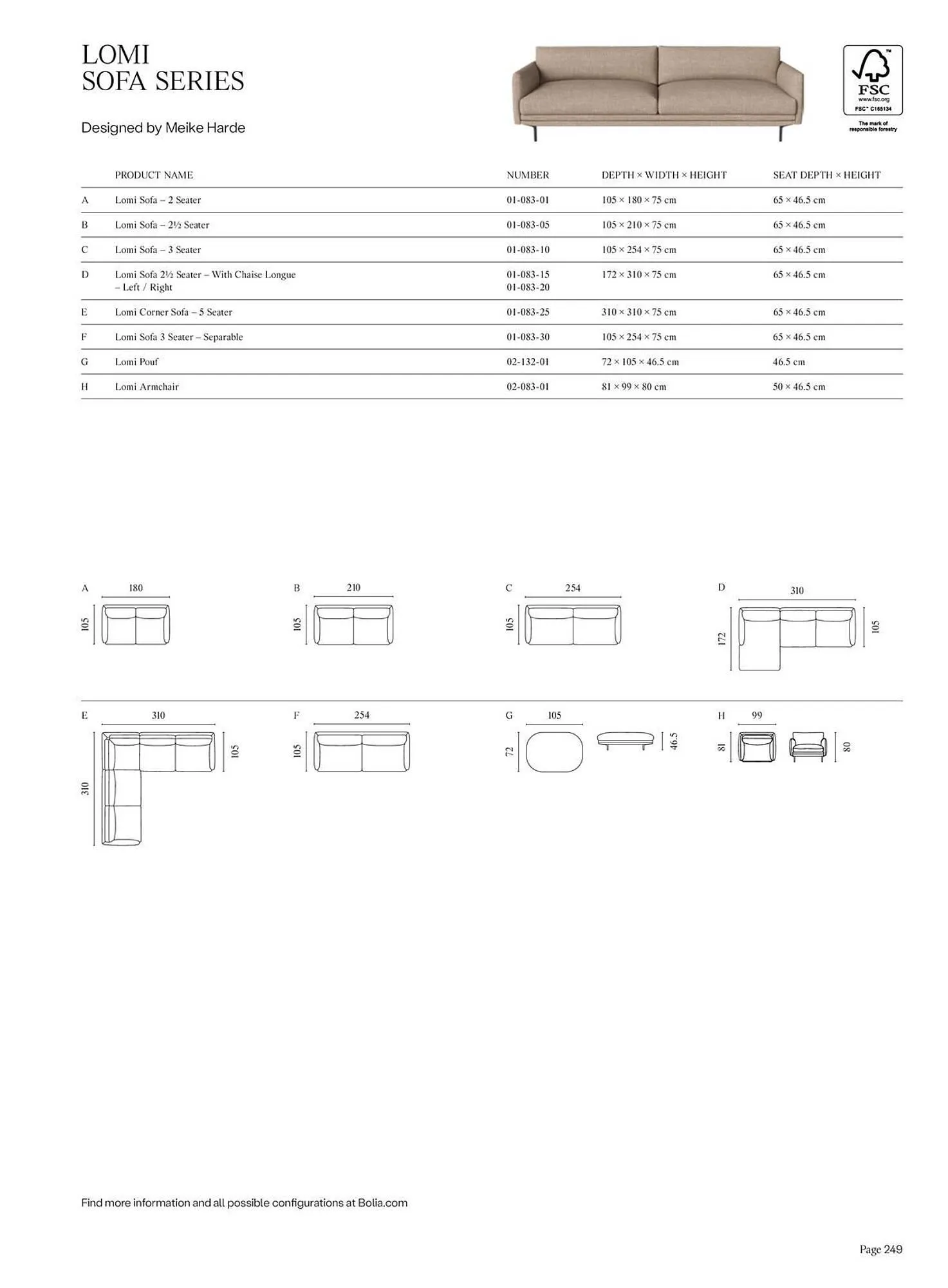 Bolia kundeavis fra 15. september til 31. desember 2025 - kundeavisside 251
