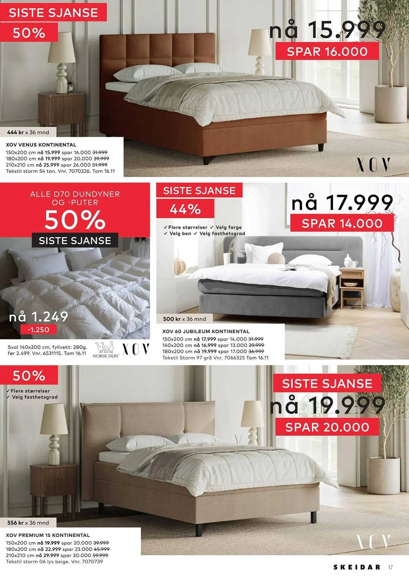Skeidar kundeavis fra 10. november til 16. november 2025 - kundeavisside 17