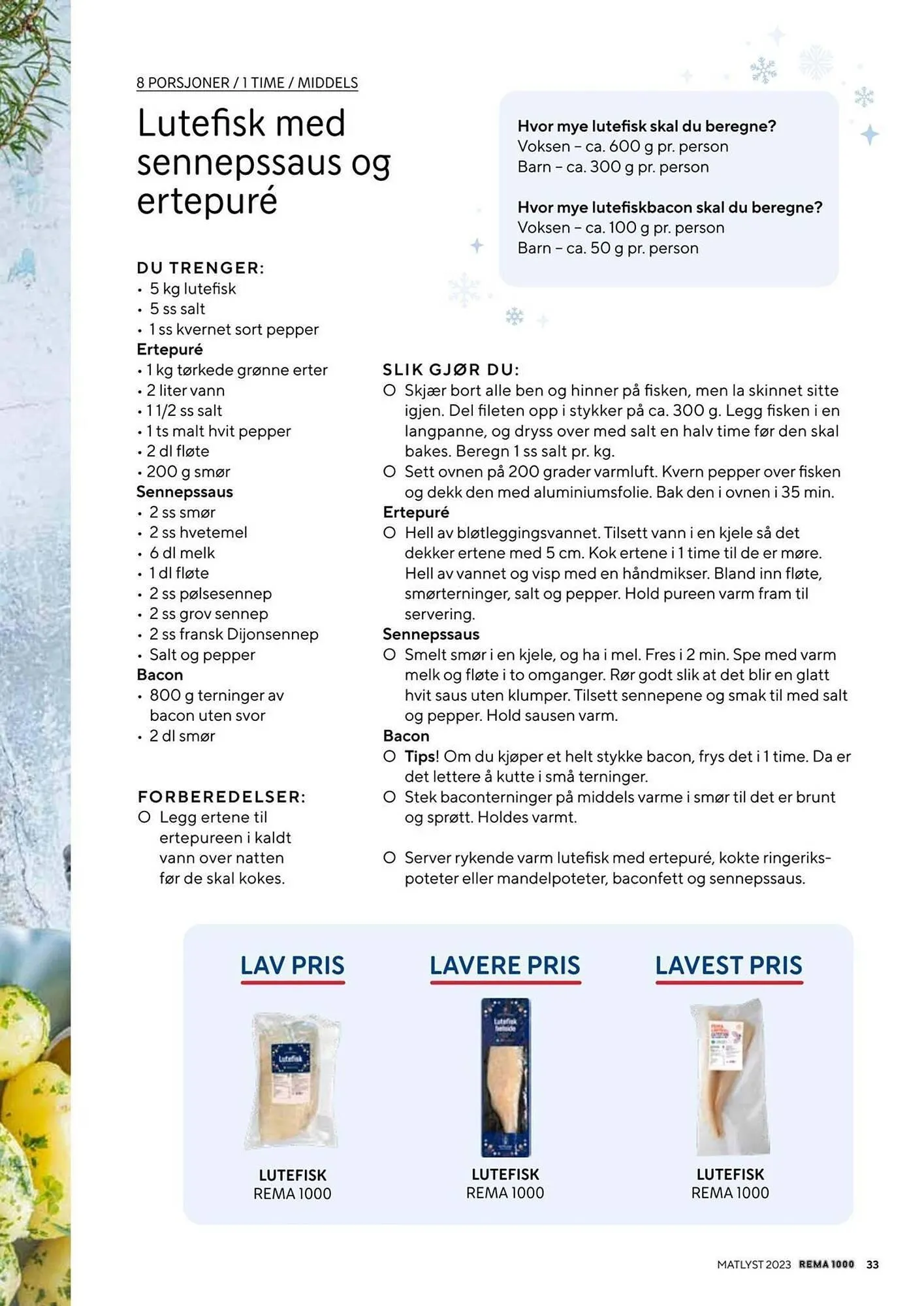 Rema 1000 Kundeavis fra 1. desember til 31. desember 2025 - kundeavisside 33