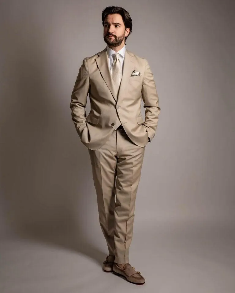 Fogerty Denz Suit – Beige