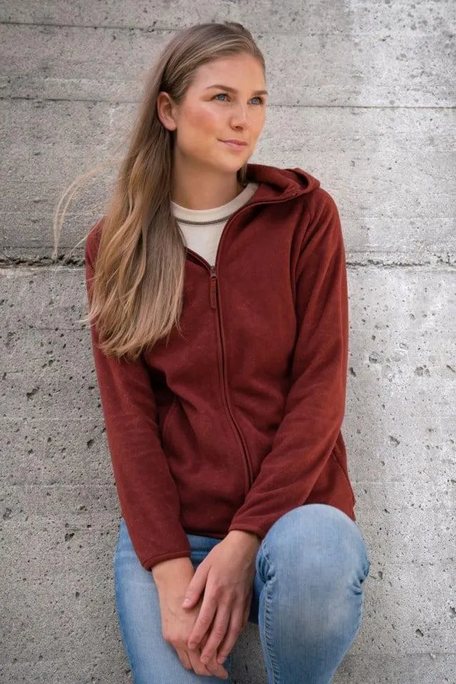 Solglimt resirkulert hettejakke