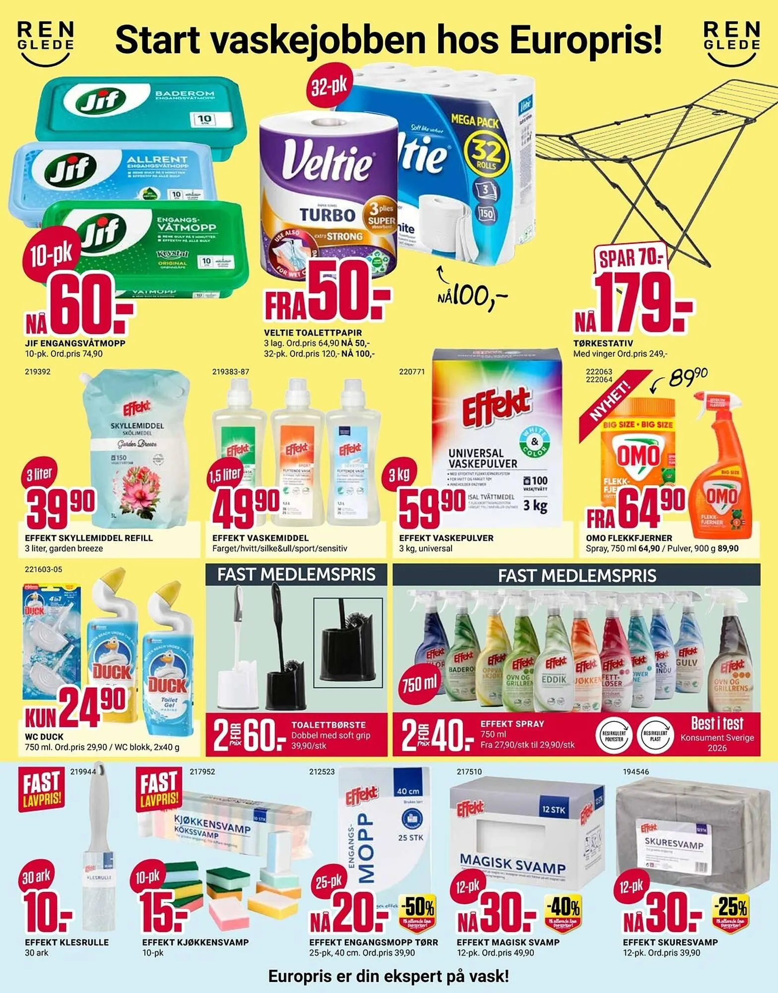 Europris kundeavis fra 16. mars til 21. mars 2026 - kundeavisside 5