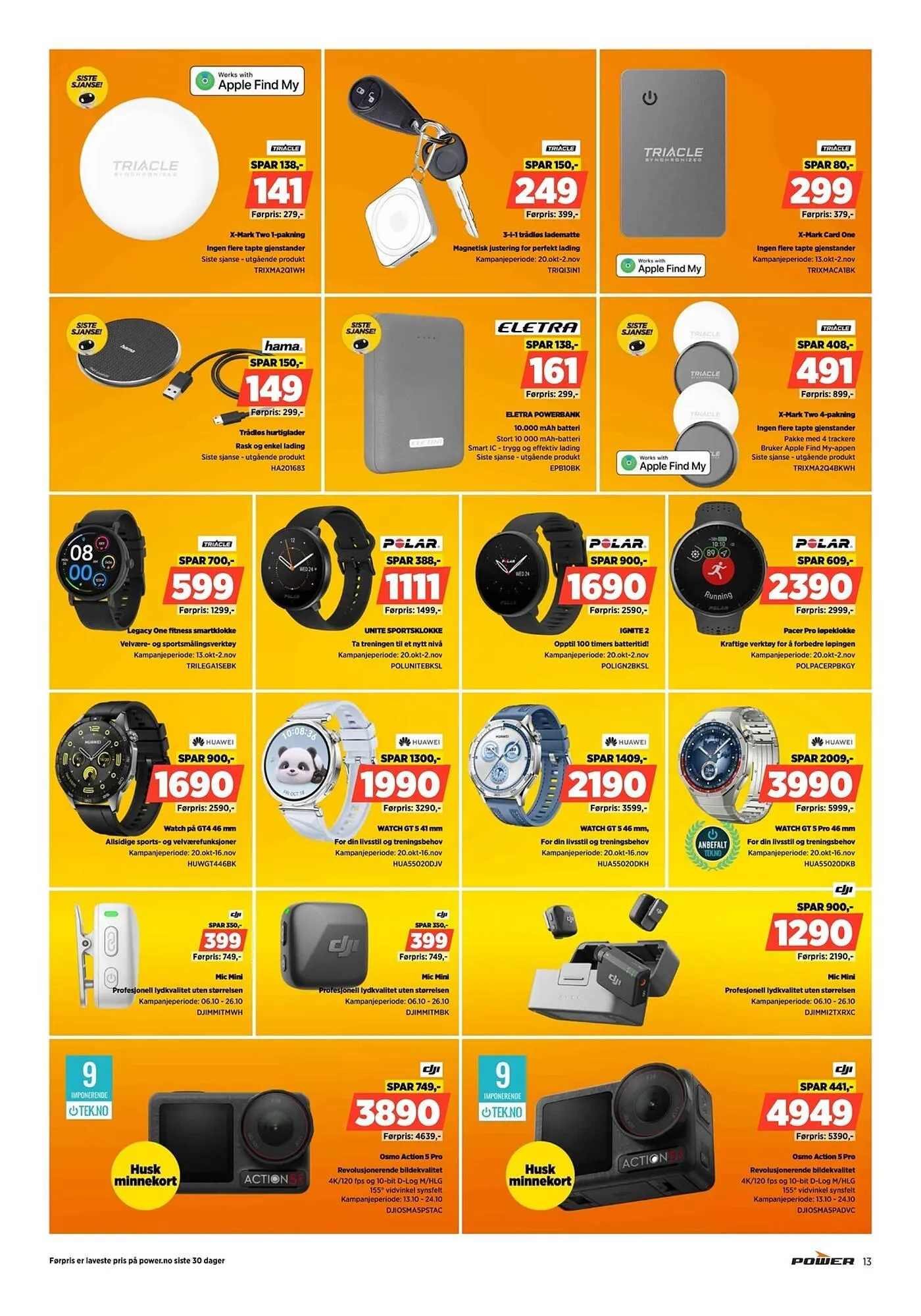 POWER kundeavis fra 20. oktober til 26. oktober 2025 - kundeavisside 13