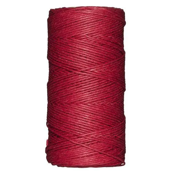 Rød hampsnor – 110 meter, Ø 1,0 mm