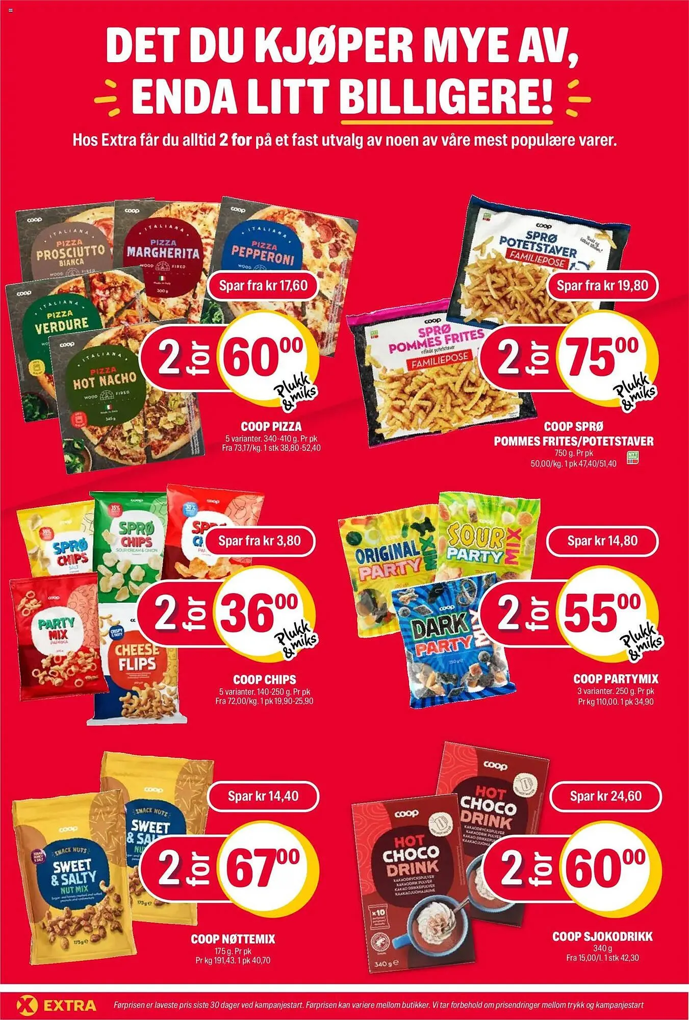 Coop Extra kundeavis fra 23. februar til 1. mars 2026 - kundeavisside 25