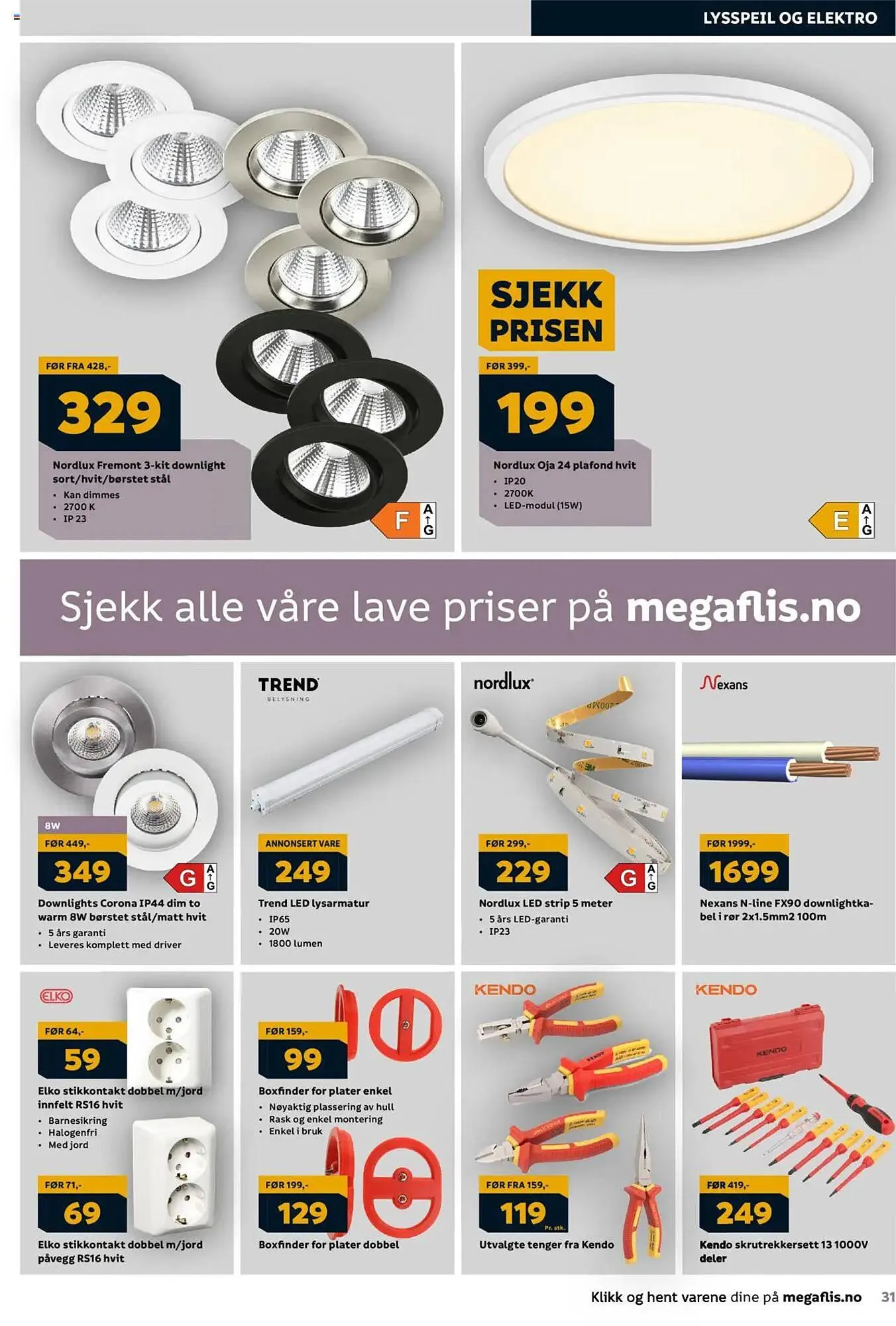 Megaflis Kundeavis fra 27. februar til 16. mars 2025 - kundeavisside 31