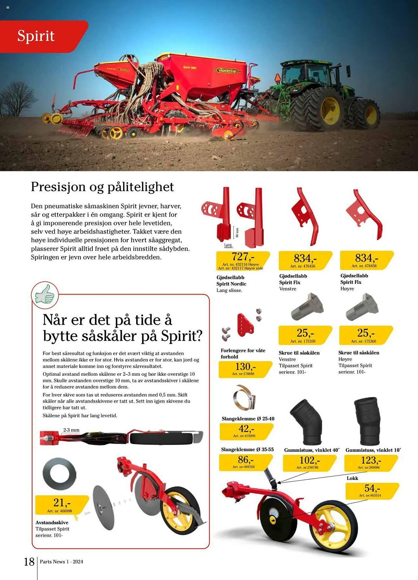 Felleskjøpet Kundeavis fra 29. februar til 31. desember 2024 - kundeavisside 18