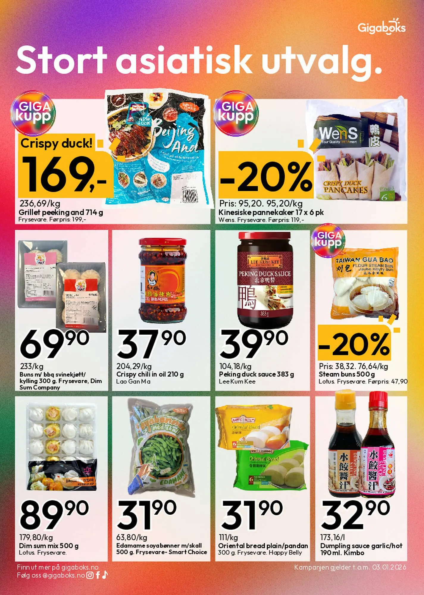 Gigaboks kundeavis fra 22. desember til 3. januar 2026 - kundeavisside 3
