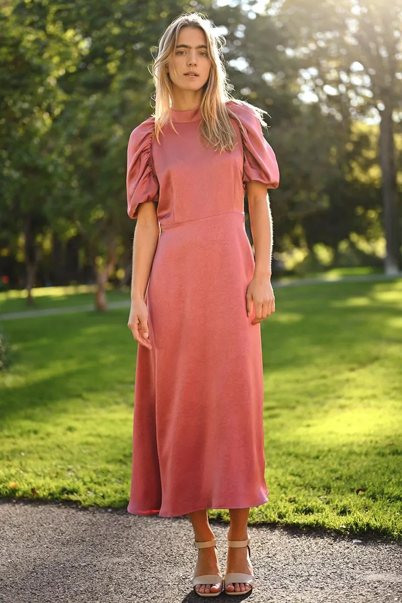 Rutina dress Old rose