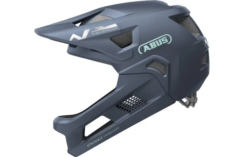 Sykkelhjelm barn Abus YouDrop FF Midnight Blue