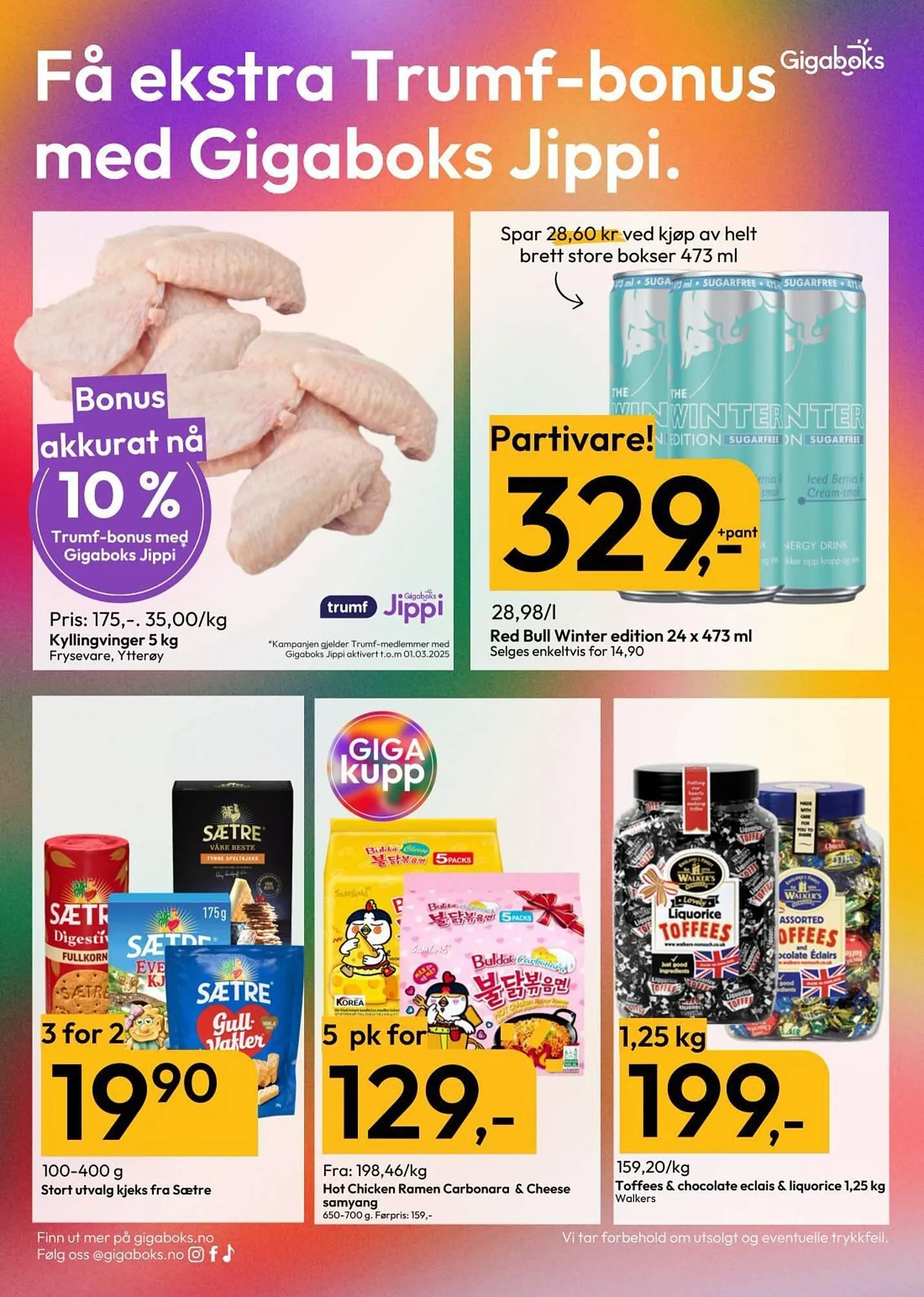 Gigaboks Kundeavis fra 23. februar til 1. mars 2025 - kundeavisside 2